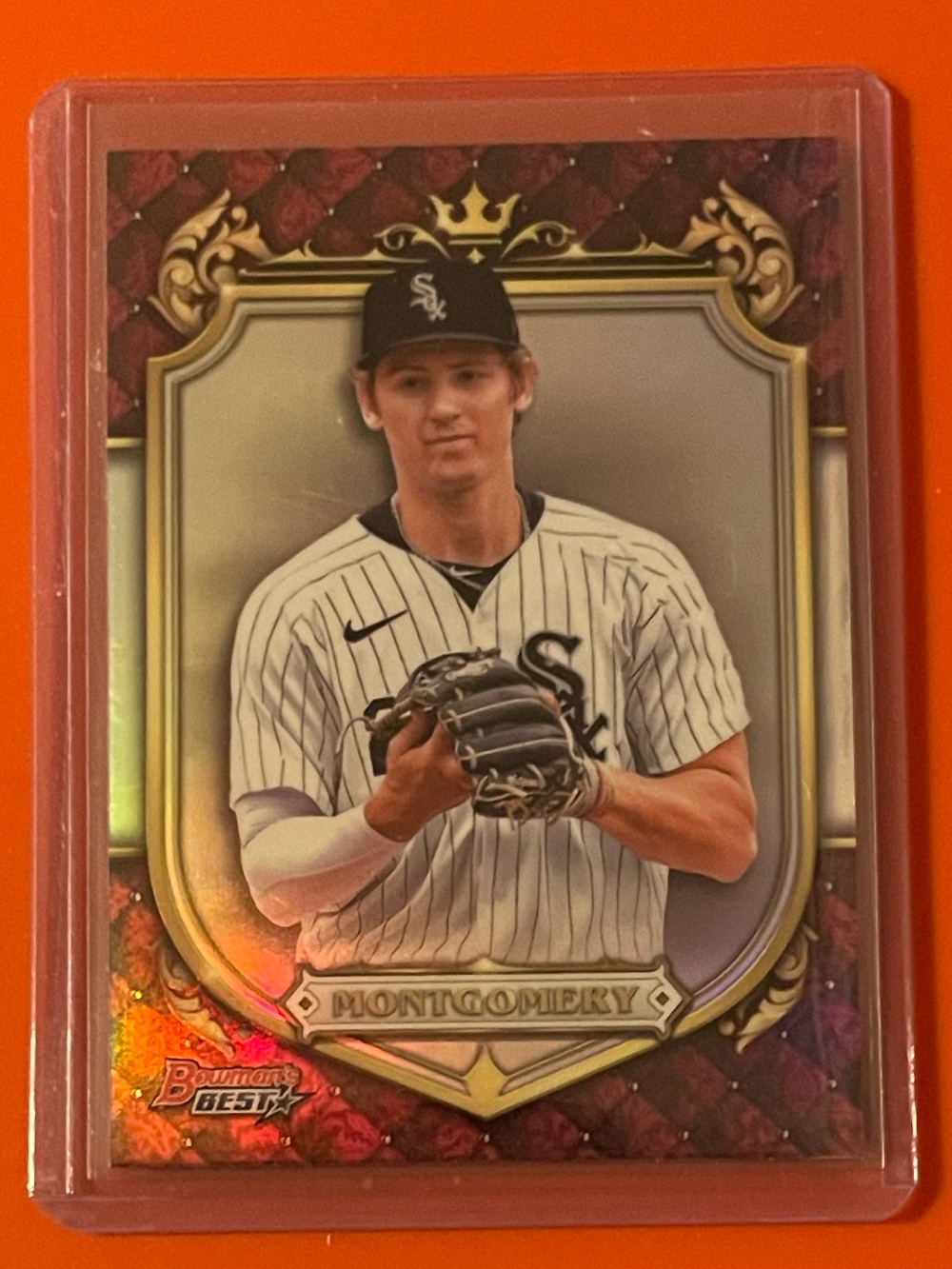 Colson Montgomery #PR-5 2022 Bowman’s Best [Prospective Royalty] Baseball Card